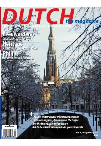 Dutch 2018 01 02 cover with winter in Leeuwarden