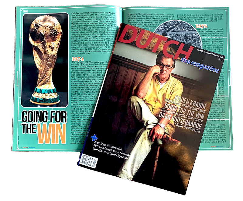 Dutch the Magazine November/December Issue in the Mail