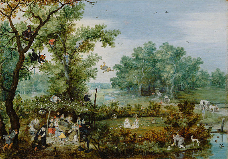 Merry Company in an Arbor