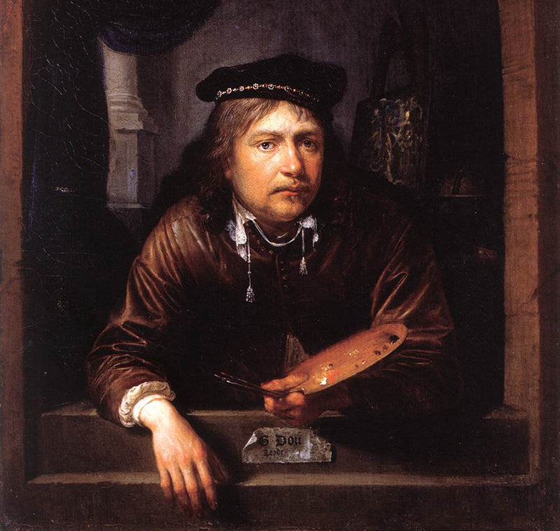 gerrit dou self portrait