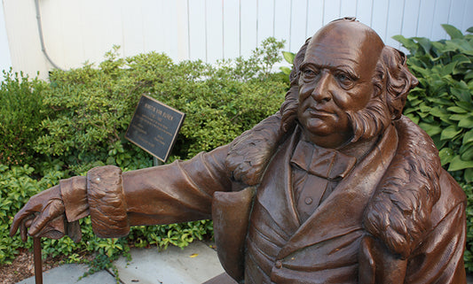 Statue of Martin van Buren in Kinderhook, NY