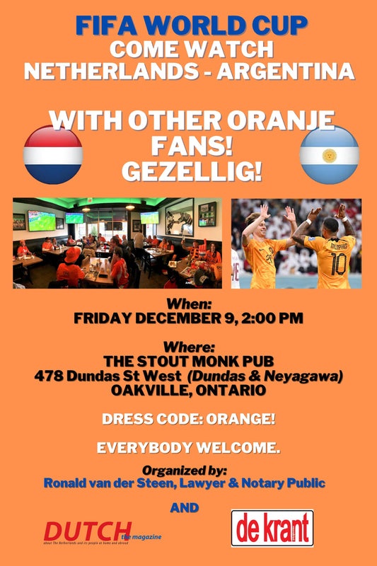 Netherlands vs Argentina Watch Party