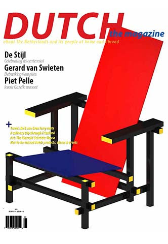 Dutch 2017 09 10 cover with Rietveld Red Blue chair