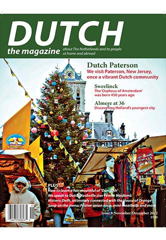 Dutch 2012 11 12 cover with Delft Christmas tree